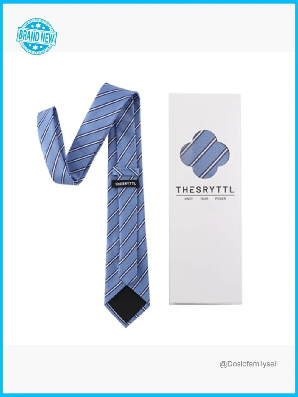 Classic Patterned Necktie Set with Pocket Square and Tie Clip Formal Business